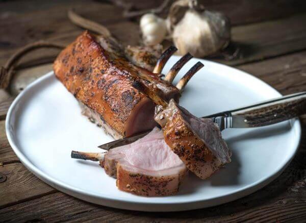 Kräuterferkel Crown Sous-Vide